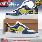 Coraline Be Wise Be Brave Be Tricky Air Force 1 Running Sneakers Shoes