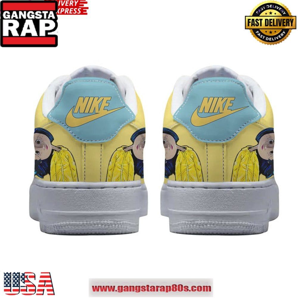Coraline Twitchy Witchy Girl Air Force 1 Running Sneakers Shoes