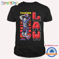 Corey Law Thunder Law Harlem Globetrotters Jam WWE T Shirt