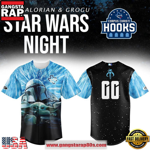 Corpus Christi Hooks x Star Wars Night 2026 Custom Baseball Jersey