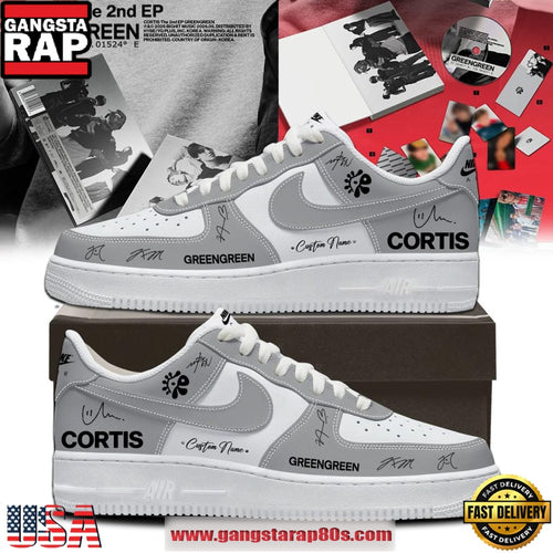 Cortis The 2nd EP GreenGreen 2026 Custom Nike Air Force 1 Fashions Shoes