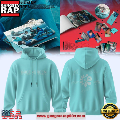 Cortis The 2nd EP GreenGreen 2026 Signature 3D Hoodie