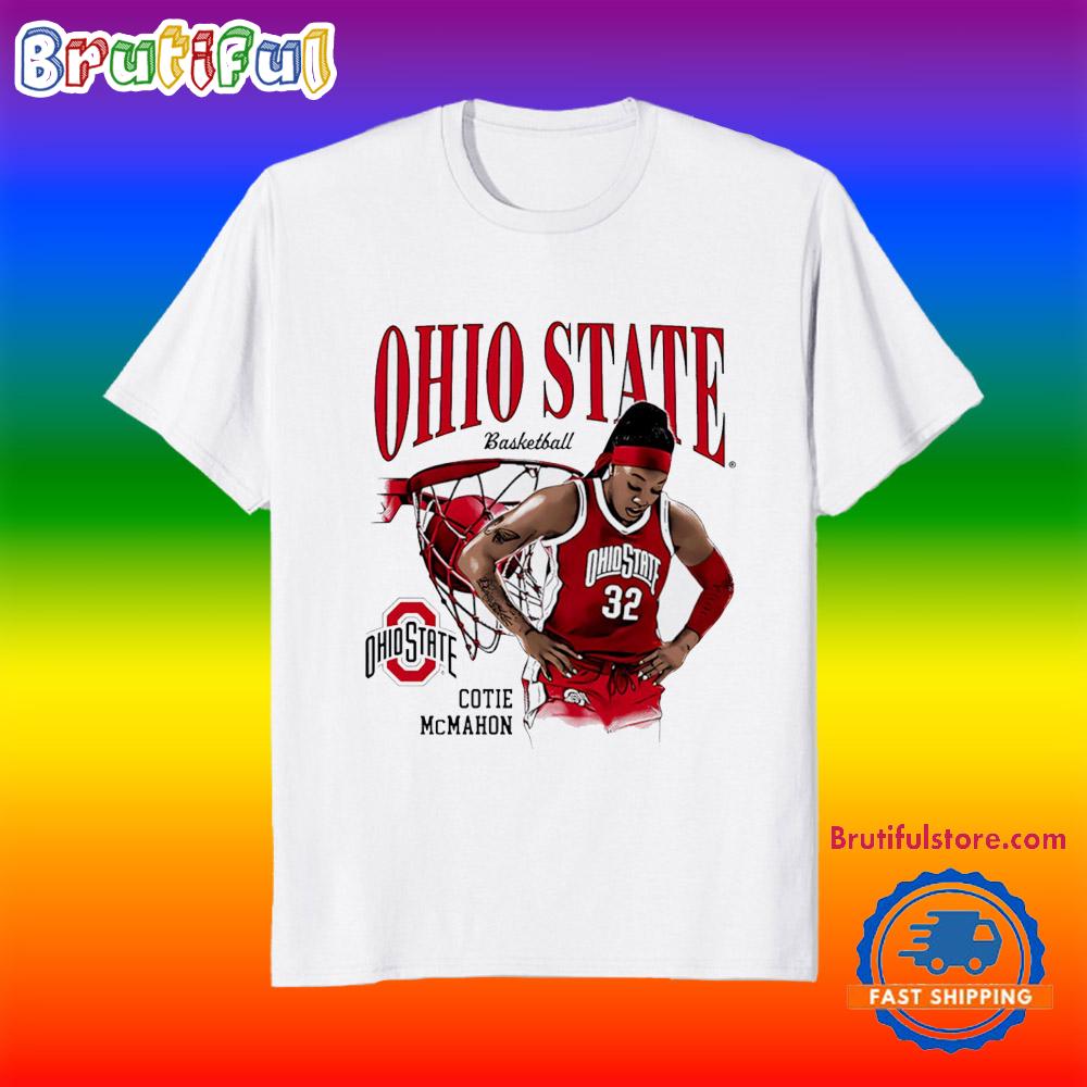 Cotie Mcmahon Ohio State Buckeyes Illustrated Cartoon T Shirt