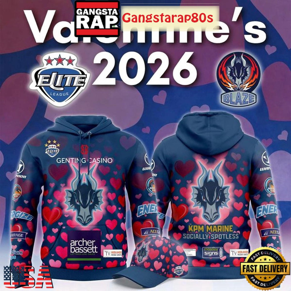 Coventry Blaze Valentine’s Day 2026 Special Edition Hoodie