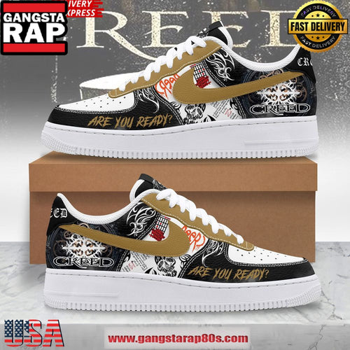 Creed Are You Ready Special Edition Air Force 1 Shoes Running Sneakers