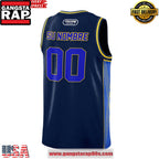 Criollos de Caguas 2024 Blue Basketball Jersey
