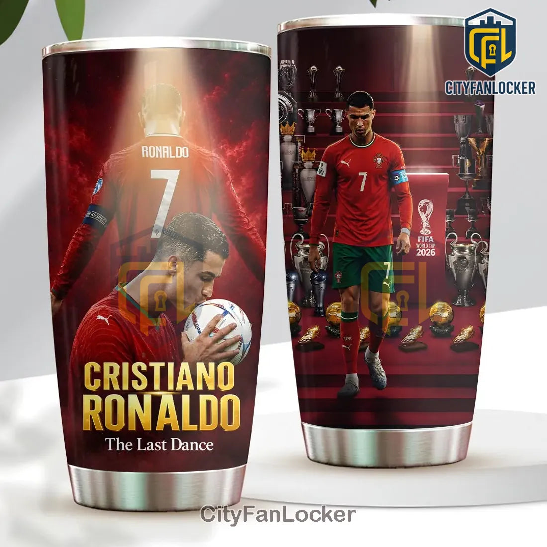 Cristiano Ronaldo Portugal National Team 2026 Tumbler