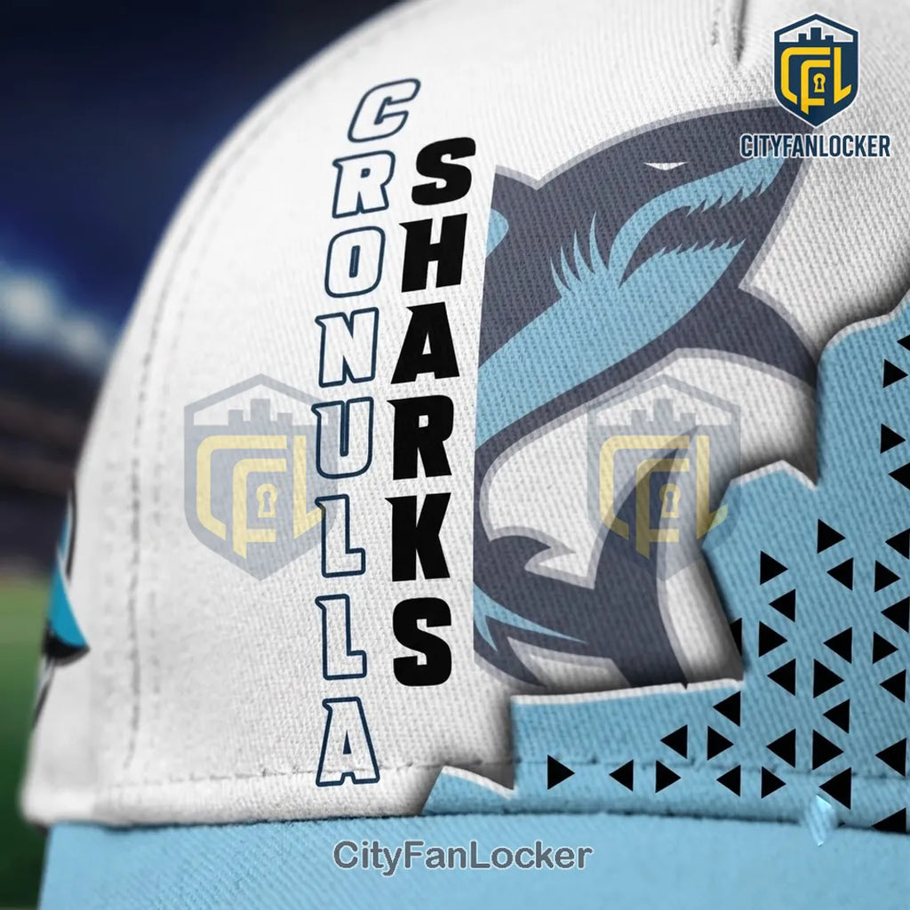 Cronulla Sharks Light Blue Mascot Baseball Cap