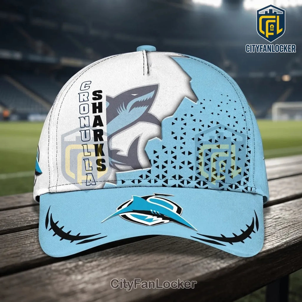 Cronulla Sharks Light Blue Mascot Baseball Cap