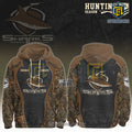 Cronulla Sharks NRL Hunting Season Camo Personalized Hoodie