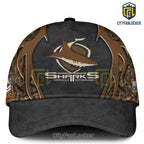 Cronulla Sharks NRL Hunting Season Camo Personalized Hoodie