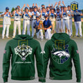 Crossroads Christian School NCISAA 1A Baseball Champions 2026 Green Hoodie