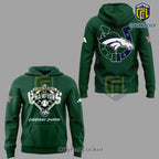 Crossroads Christian School NCISAA 1A Baseball Champions 2026 Green Hoodie