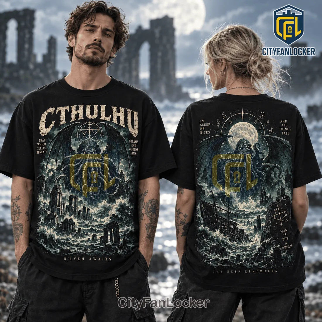 Cthulhu The Deep Remembers Shirt