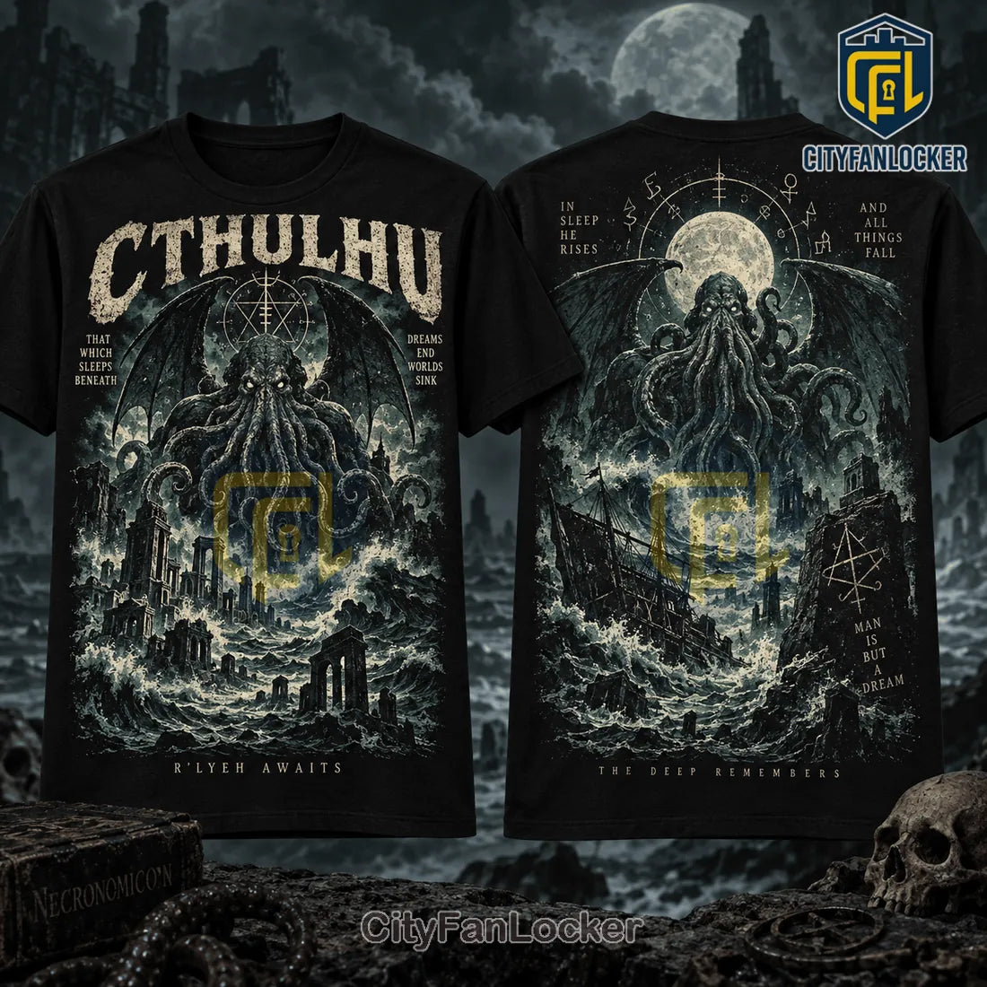 Cthulhu The Deep Remembers Shirt