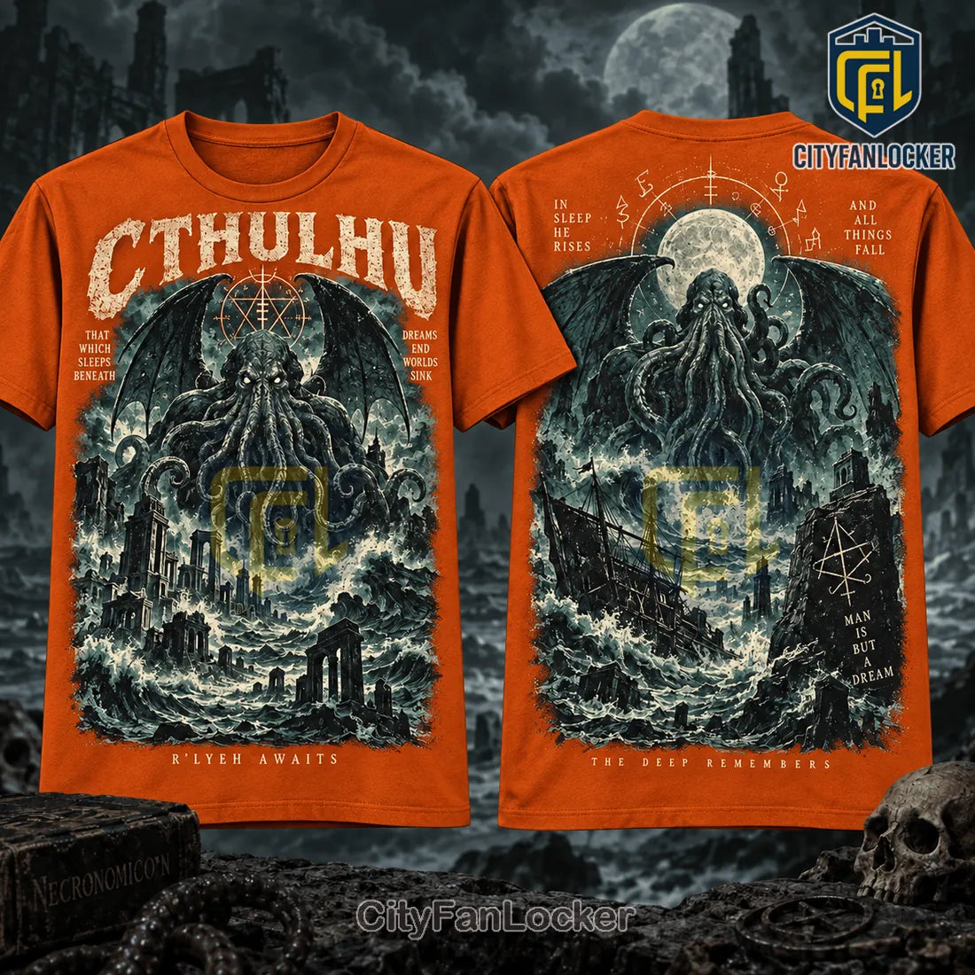 Cthulhu The Deep Remembers Shirt