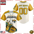 NFL Custom Name Number Jacksonville Jaguars Baseball Jersey Shirt