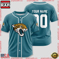 NFL Custom Name Number Jacksonville Jaguars Sport Baseball Jersey Shirt