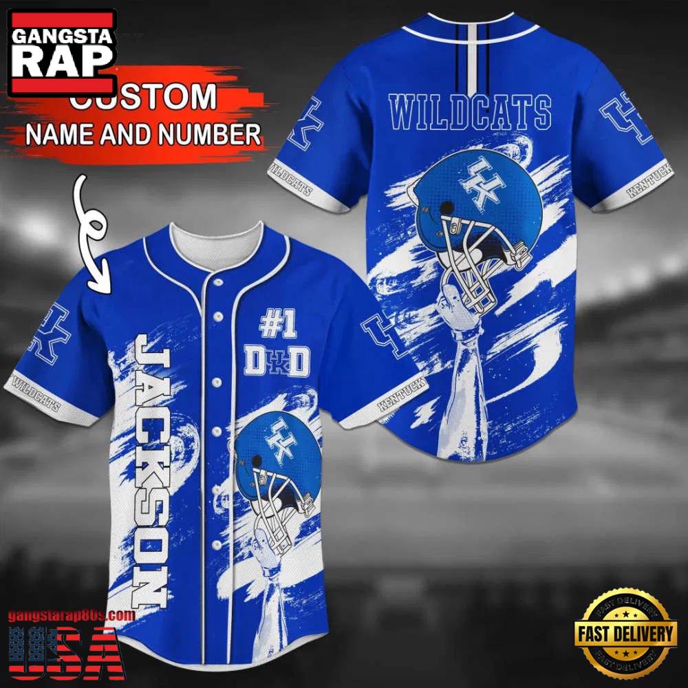 Personalized Kentucky Wildcats Summer Baseball Jersey Shirt