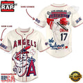 Personalized MLB Los Angeles Angels Summer Baseball Jersey Shirt