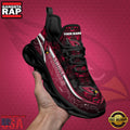 NFL Custom Name Arizona Cardinals Team Logo New Design Max Soul Shoes Running Sneakers