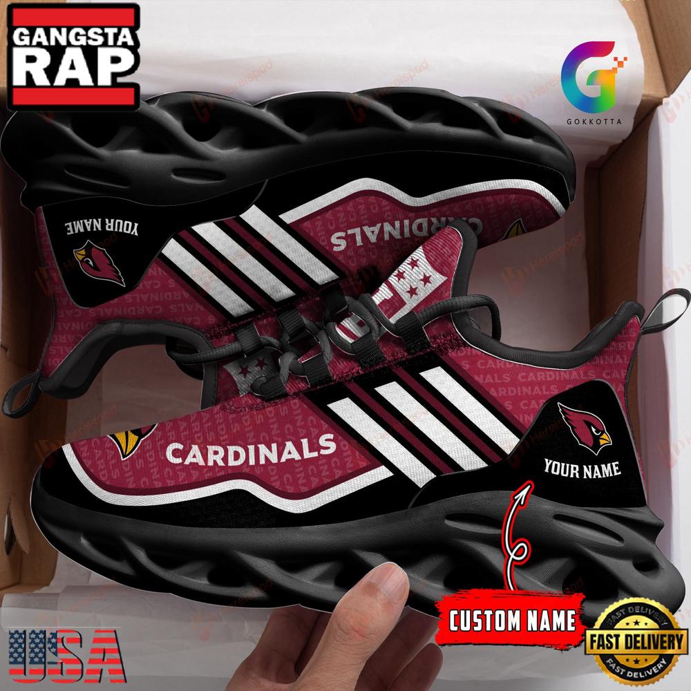 NFL Arizona Cardinals Logo Team New Design Max Soul Shoes Running Sneakers