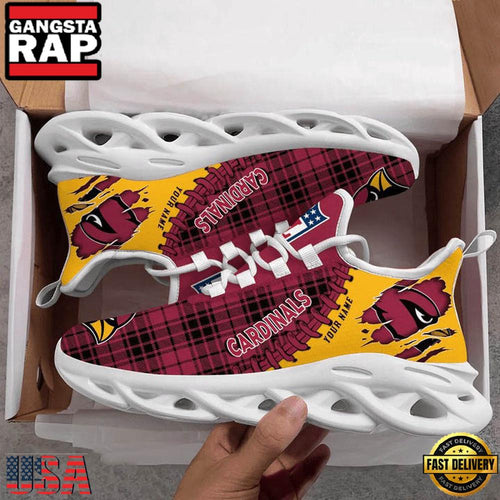 NFL Arizona Cardinals New Design Max Soul Shoes Running Sneakers