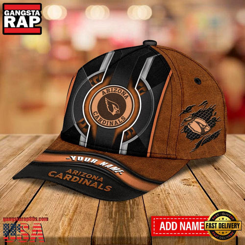 NFL Custom Name Arizona Cardinals Football Team Classic Cap Snapback Hats