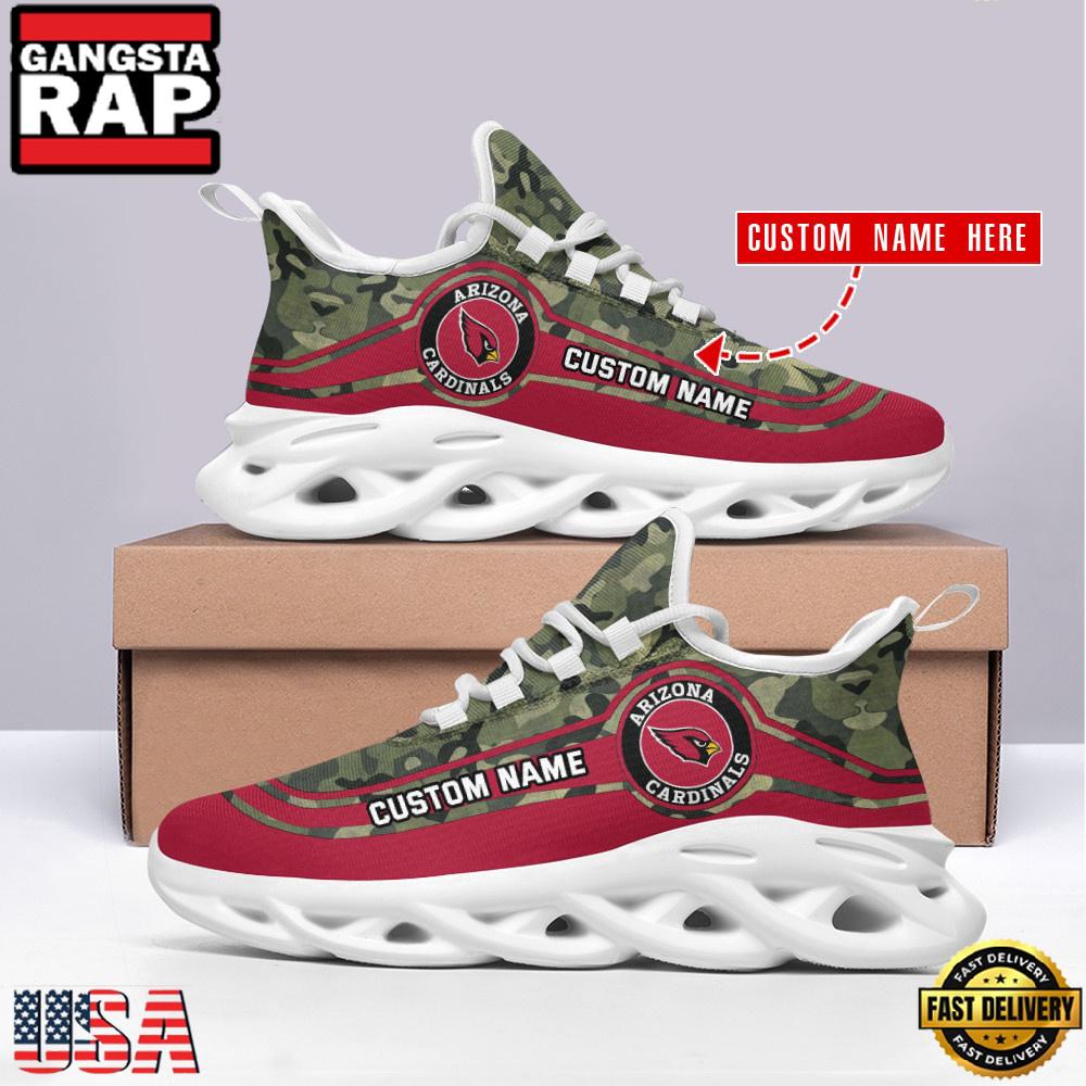 NFL Arizona Cardinals Pattern New Design Max Soul Shoes Running Sneakers