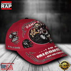 NFL Custom Name Atlanta Falcons Mascot Damn Right Football Team Baseball Cap