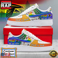 Custom Name Atlanta Falcons NFL Unique Colors Nike Air Force 1 Sneakers Shoes