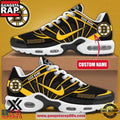 Boston Bruins NHL New 2026 Version Custom Air Max Plus Shoes Running Sneakers