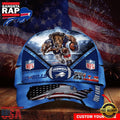 NFL Custom Name Buffalo Bills Super Bowl LIX 2025 Baseball Cap