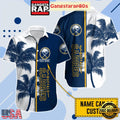 Custom Name Buffalo Sabres Palm Coast Summer Aloha Hawaiian Shirt