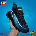 NFL Custom Name Carolina Panthers Team Logo New Design Max Soul Shoes Running Sneakers