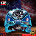 NFL Custom Name Carolina Panthers Super Bowl LIX 2025 Baseball Cap
