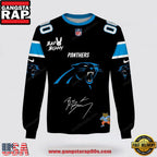 NFL Carolina Panthers x Bad Bunny Super Bowl 2026 Special Edition Custom Sweatshirt