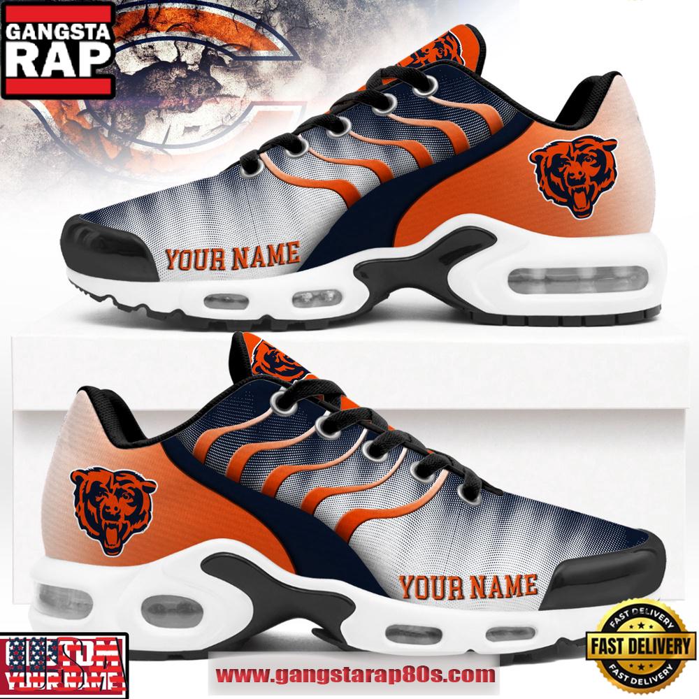 Custom Name Chicago Bears NFL New 2026 Version Air Max Plus Shoes Running Sneakers