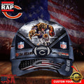 NFL Custom Name Chicago Bears Super Bowl LIX 2025 Baseball Cap