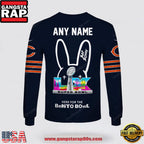 NFL Chicago Bears x Bad Bunny Super Bowl 2026 Special Edition Custom Sweatshirt