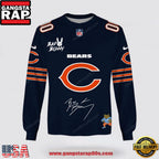 NFL Chicago Bears x Bad Bunny Super Bowl 2026 Special Edition Custom Sweatshirt