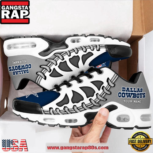 NFL Dallas Cowboys Unique Design 2026 Custom Air Max Plus Shoes Running Sneakers