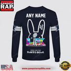 NFL Dallas Cowboys x Bad Bunny Super Bowl 2026 Special Edition Custom Sweatshirt