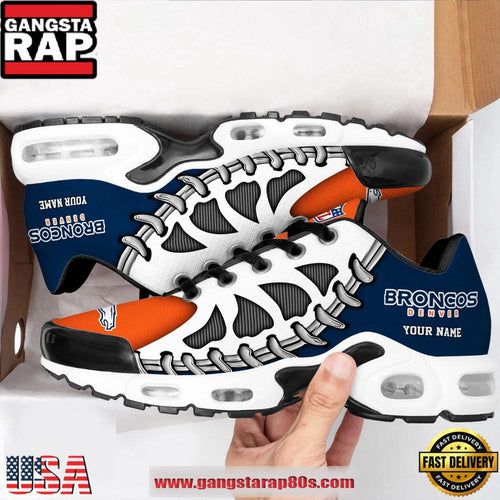 NFL Denver Broncos Unique Design 2026 Custom Air Max Plus Shoes Running Sneakers