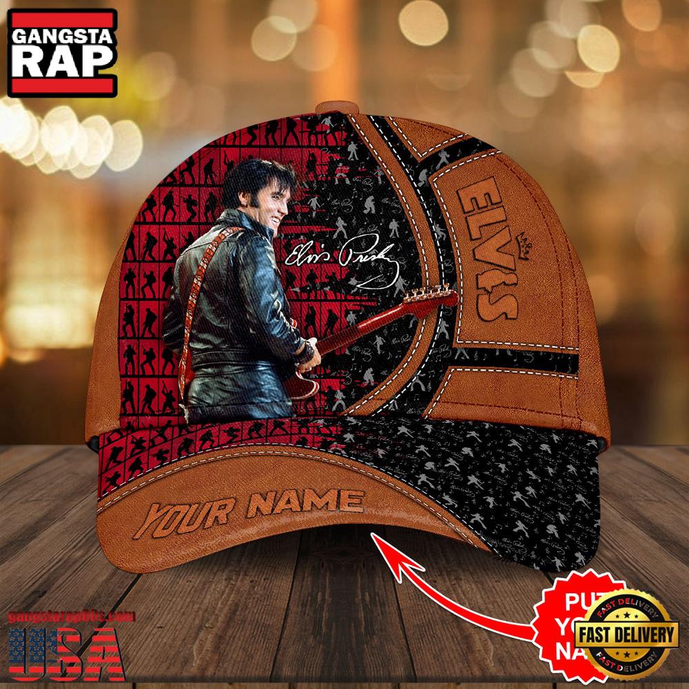 Custom Name Elvis Presley Classic Cap Hats