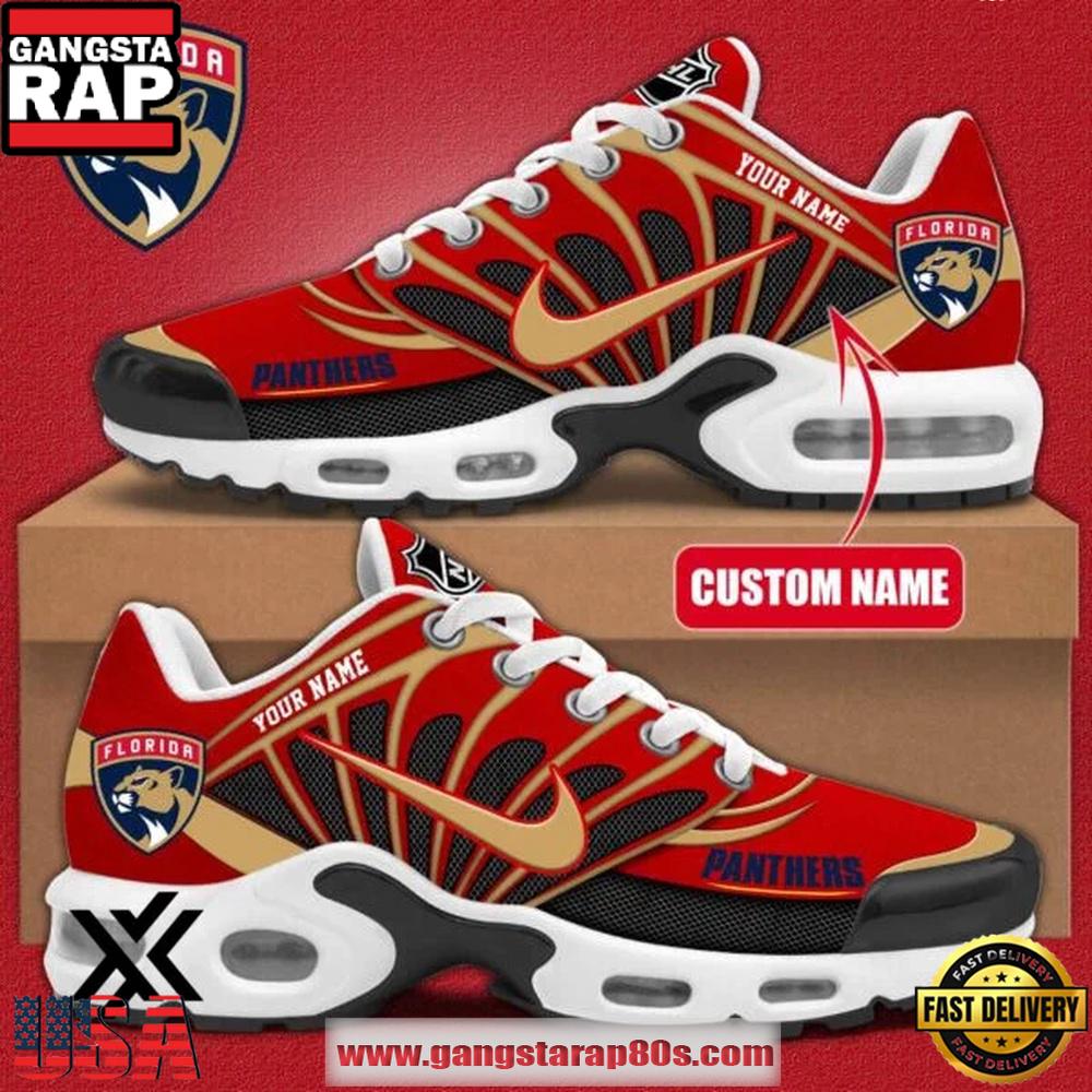 Florida Panthers NHL New 2026 Version Custom Air Max Plus Shoes Running Sneakers