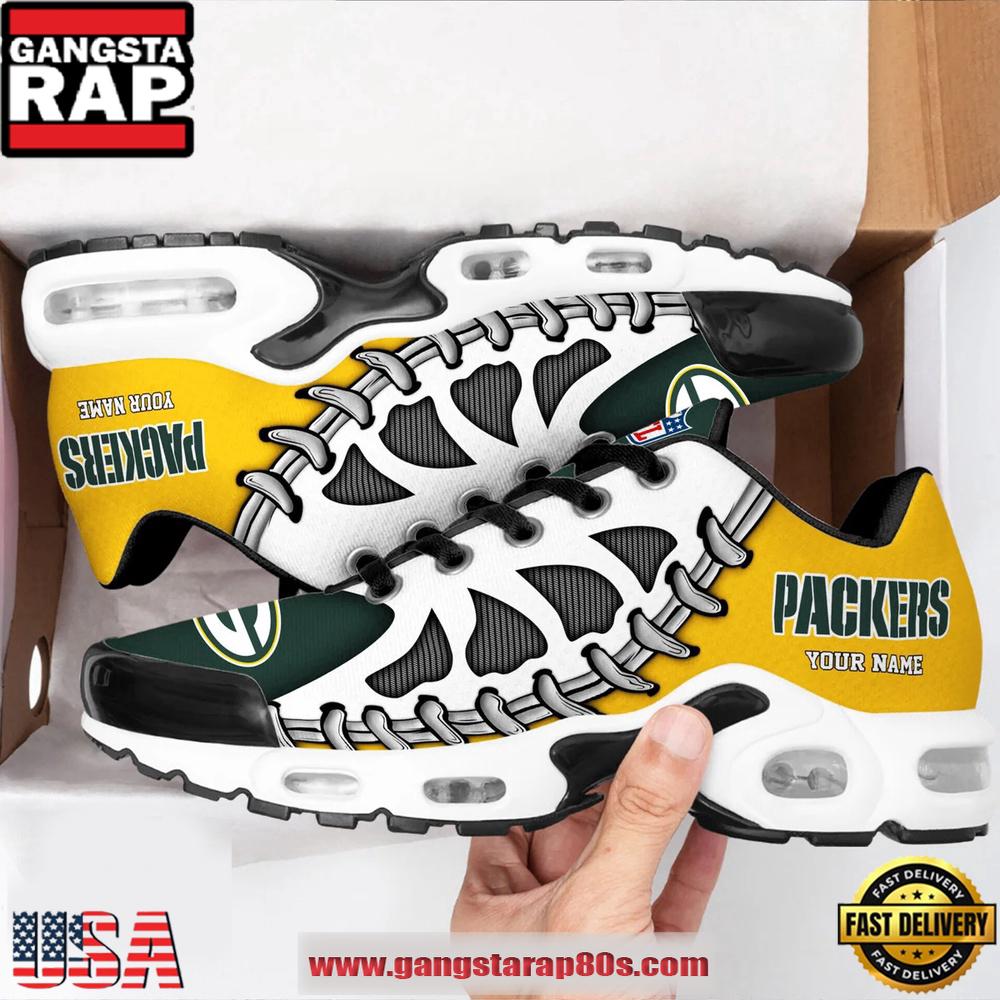 NFL Green Bay Packers Unique Design Custom Air Max Plus Shoes Running Sneakers