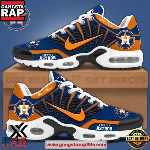 MLB Houston Astros Unique Sports Design Custom Air Max Plus Shoes Running Sneakers