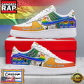 Custom Name Jacksonville Jaguars NFL Unique Colors Nike Air Force 1 Sneakers Shoes