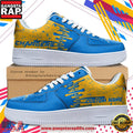 Custom Name Los Angeles Chargers NFL New 2026 Version Air Force 1 Fashions Shoes